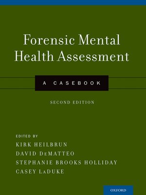 cover image of Forensic Mental Health Assessment